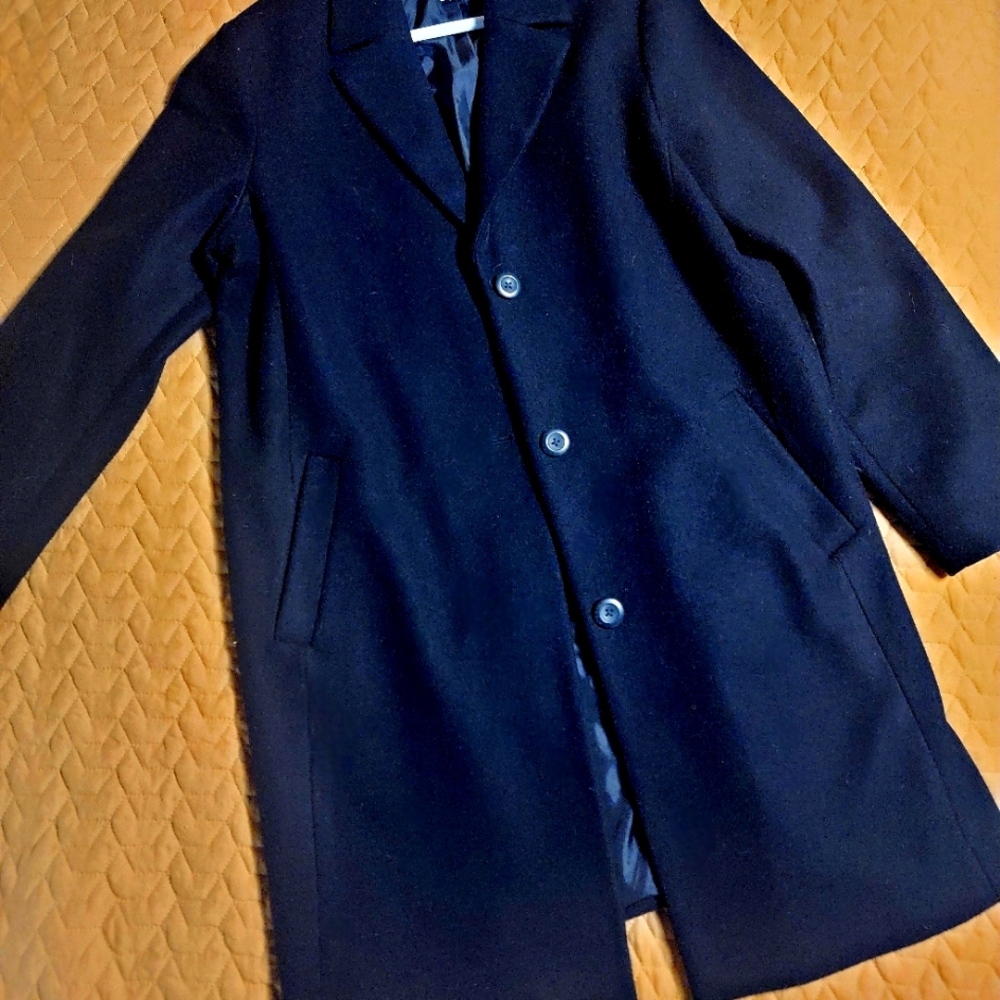 Men's GAP Classic black Peacoat XL TALL